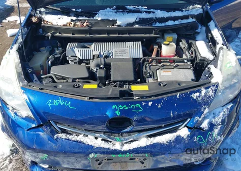 2012 Toyota Prius V Five from USA, damaged, VIN JTDZN3EU5C3163607